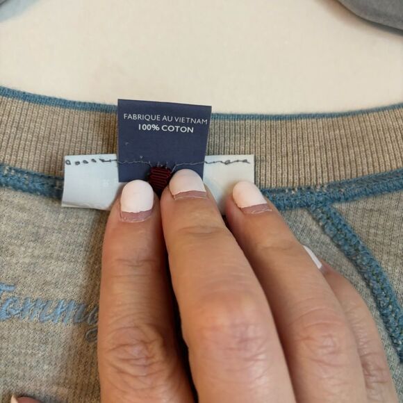 TOMMY BAHAMA Men’s Flipshore Abaco Reversible Sweatshirt Blue/Gray size 3X/XXXL! - Picture 14 of 14